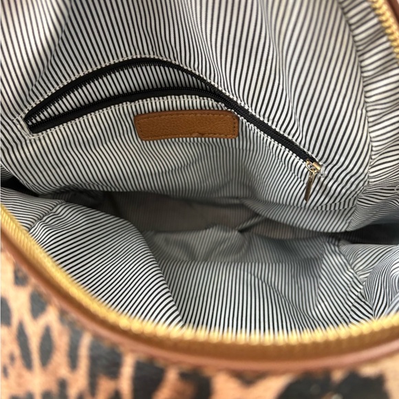 Leopard Print Mini Backpack - Picture 8 of 13